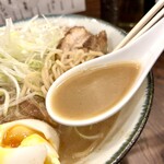 麵や きさ乃 - 特製らーめん、TP白髪ネギ・めんま