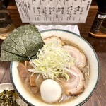 麵や きさ乃 - 特製らーめん、TP白髪ネギ・めんま、高菜ごはん