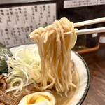 麵や きさ乃 - 特製らーめん、TP白髪ネギ・めんま