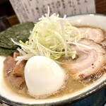 麵や きさ乃 - 特製らーめん、TP白髪ネギ・めんま