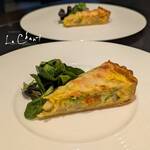 ル　シャン  - 桜エビのキッシュ