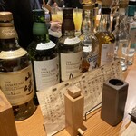 吟味シテ醸ス - カウターの様子