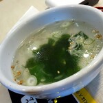 ホルモン焼肉 ぎゅうぎゅう - スープ
