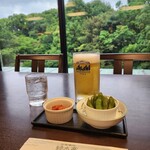 緑水亭 - おつまみセット　お好きなアルコール+おつまみが選べる