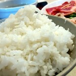 ホルモン焼肉 ぎゅうぎゅう - ライス