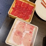 しゃぶ葉 - 料理写真:肉