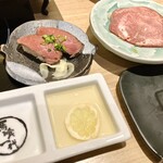 最飛びヒレ家 馬喰一代 名古屋EAST - わさびとレモン汁は、お好みで