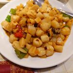 中華料理福臨門 - 小貝柱のピリ辛炒めアップ