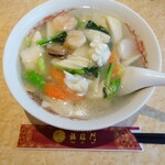 中華料理福臨門 - 海鮮そば980円