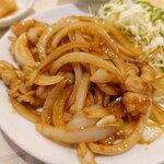 中華料理福臨門 - 豚肉の生姜焼きアップ