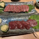 天馬 - 馬刺し
