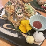 いわし屋 - イワシの大葉揚げ