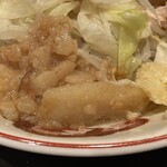 ラーメン豚山 - アブラコールでこれくらい