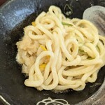 はなまるうどん - 柚子鬼おろしぶっかけうどん、混ぜました