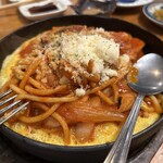 炙一丁 - 鉄板ナポリタン