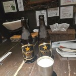 ラマイ 横浜伊勢佐木モール店 - 黒ラベル瓶ビール