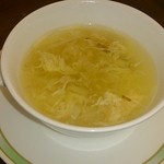 中国料理 桃煌 - おすすめランチ（スープ）
