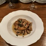 ジロトンド - 6皿目
      トルティーノディパターテ コンプルニョーリサルターティ。