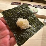 寿し道 桜田 - 出来立てのシャリ