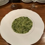 ジロトンド - 5皿目
      サルシッチャとかき菜のリゾット