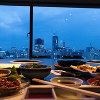 焼肉コギチャン - 19時 だんだんと夜景に