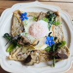 カフェアンドデリ チュロ - メインのガレット