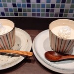 カフェハニー - そば茶のプリン