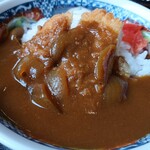 お食事処 吾妻屋 - セットのミニカツカレー