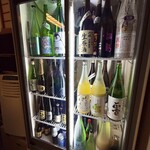 酒場 キクドコロ - 酒の冷蔵庫