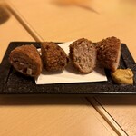 酒場 キクドコロ - ・メンチカツ 580円
