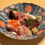 酒場 キクドコロ - ・鮮魚盛り合わせ(2人前) 2,400円
