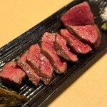 酒場 キクドコロ - ・和牛ランプの炭火焼き 1,800円