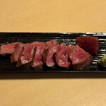 酒場 キクドコロ - ・和牛ランプの炭火焼き 1,800円