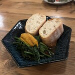 三角 - 雲丹ほうれん（税込858円）