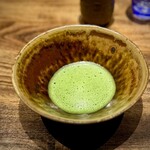 温石 - この日の大将のお薄、なんだかことさら美味しく感じました(^^)