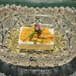 奈良 而今 - 大和芋の豆腐　由良の雲丹