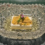 奈良 而今 - 大和芋の豆腐　由良の雲丹