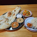 インディアンダイニング プラクリティ - ディナーセット 2種類セット