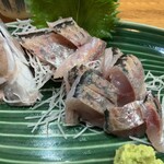 北海 - あじの刺身