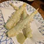 太平山酒蔵 総本店 - ネマガリダケ天ぷら