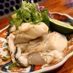 酒ト飯 ヤマダ - 生牡蠣塩レモン