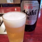 東明仙 - アサヒの大瓶