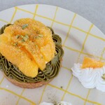 2KOTI - 【2025.05】ほうじ茶チーズクリームとオレンジのタルト(税込900円)