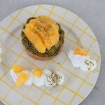 2KOTI - 【2025.05】ほうじ茶チーズクリームとオレンジのタルト(税込900円)