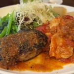 ニユートーキヨー ビヤホール - 肉盛りランチ
