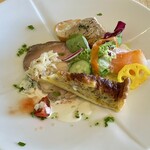 オフロード - ランチ　前菜プレート盛り合わせ