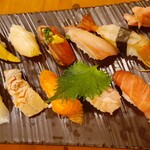 すし処 まる辰 - 握り盛合せ