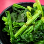 ラーメン 杉田家 - 生ほうれん草アップ