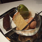 銀座 シェ・トモ - デザートの材料