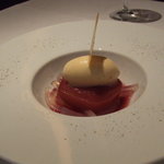 銀座 シェ・トモ - 洋梨のコンポート